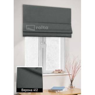 Римські штори Верона 412 графіт