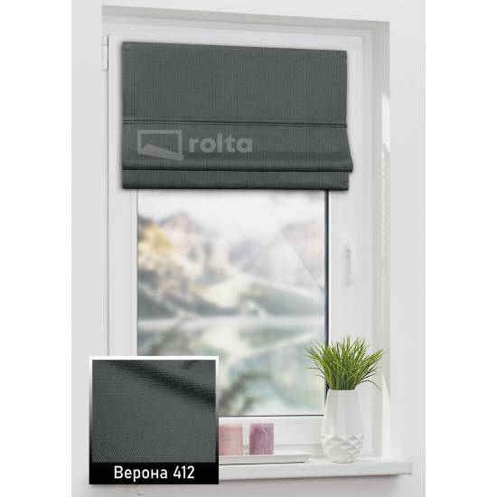 Римські штори Верона 412 графіт Римські штори Верона 412 графіт