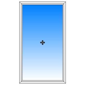 Вікна металопластикові вікнарофф глухе в ванну 