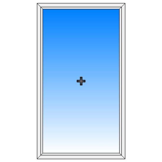 Вікна металопластикові вікнарофф глухе в ванну 