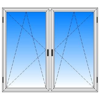 Вікна металопластикові рехау відкривне в кухню
