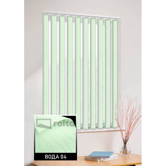 Вертикальні жалюзі Вода 504 зелений