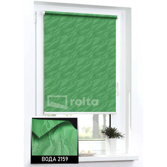 Тканинні ролети Вода 2159 зелений Тканинні ролети Вода 2159 зелений